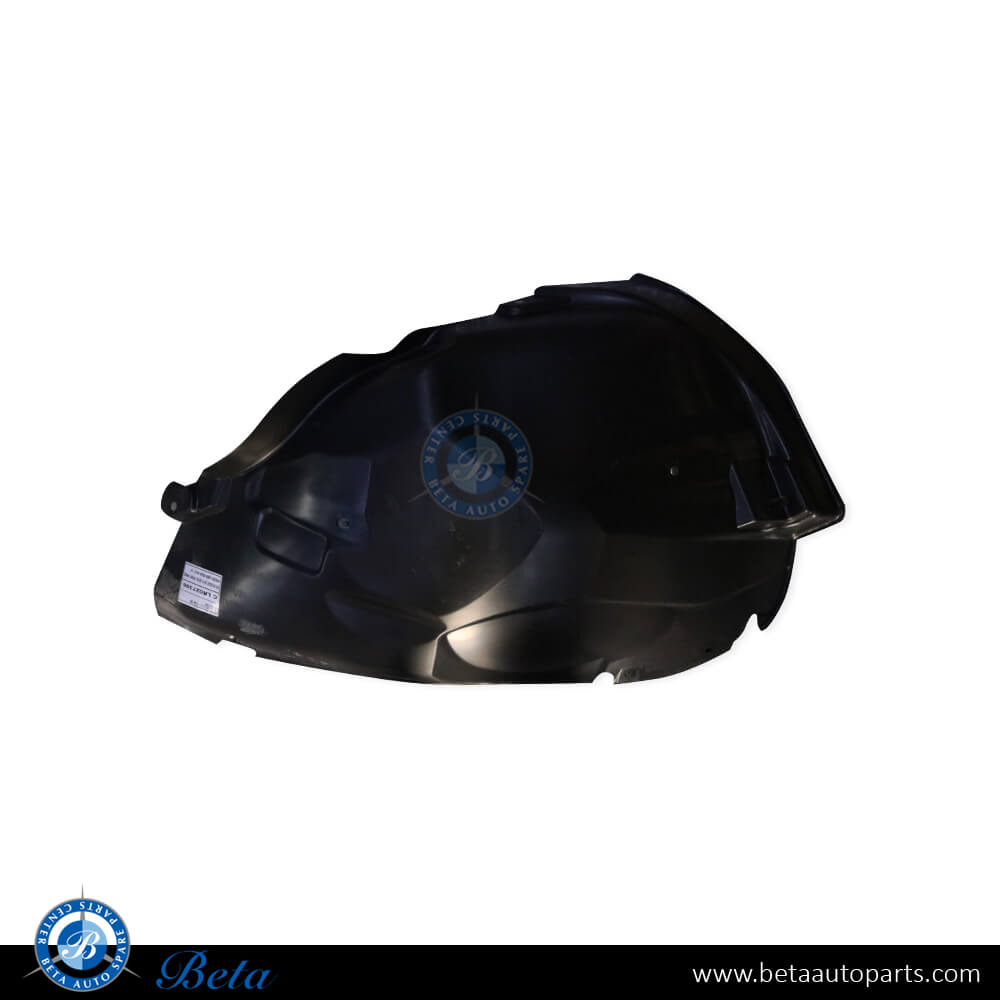 Left Side Front Wheel Fender Liner - Rear Half for Range Rover Evoque 2011-2018 models, Part Number LR027396 Left Side Front Wheel Fender Liner - Rear Half for Range Rover Evoque 2011-2018 models, Part Number LR027396